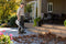 Oregon Cordless BL300 40V 151 MPH Leaf Blower with 4.0Ah Battery and Charger