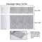 Self-Adhesive Felt Glides 2 Rolls Premium Felt Furniture Pads for Chairs Sofa Table