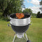 onlyfire Stainless Steel Pizza Ring Kit with Rotisserie,pizza stone&shovel,Multifunctional BBQ Kit,for Roasting Chicken&Cooking Pizza,fits Most 57CM Charcoal Kettle Grills