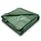 Green Tarpaulin Sheet 1.2m x 1.8m Lightweight PE Plastic Tarp 80gsm Water-Resistant Ground Sheet Multipurpose Small Tarpaulin Covers used for Garden Furniture Shed Camping (4ft x 6ft)