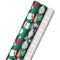 Hallmark Christmas Wrapping Paper for Kids with Cut Lines on Reverse (3 Rolls: 120 Sq. Ft. Ttl.) Multicultural Santa Claus"Merry Christmas" in Red, Green and Yellow Tri-Pack Red, Green, Yellow, Black, White 0005JXW1207