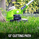 Greenworks 40V 13" String Trimmer/Edger, Battery and Charger Not Included