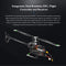 OMPHOBBY M2 Explore RC Helicopter for Adults Dual-Brushless Motor Direct-Drive 6CH RC Helicopters with Adjustable Flight Controller,3D Flight Remote Control Plane Outdoor New Version BNF-Racing Yellow
