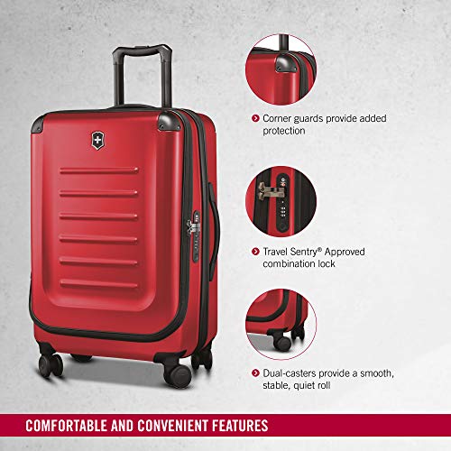 Victorinox 601351 Spectra 2.0 Spectra Hardside Expandable Suitcases Red 69 Centimeters