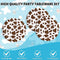 40PCS Cow Print Birthday Party Supplies Farm Animals Cow Print Birthday Party Tableware Includes Cow Print Plates And Cow Print Napkins For Cow Print Theme Birthday Party Decorations