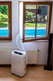 Window Seal for AC Unit/Portable Air Conditioner – Sealing AC with Zip and Adhesive Fastener – Best Way to Seal Casement Window With Maximum Length of 158 inches