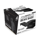 GoSports Premium Bean Bag (4 Set), Black