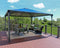 Palram Palermo Outdoor Gazebo - Aluminum Structure & Hardtop - Ideal as Patio Cover or Garden Awning for Year-Round Use - 10 Years Warranty (429X429)