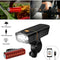 Rechargeable T6 LED Bicycle Bike Lights USB Front Rear Headlight Tail Light Set