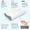 Clowii Contour Memory Foam Pillow, Neck Pillows for Sleeping, Cervical Pillow for for Neck Pain, Orthopedic Contour Pillow Support for Back, Stomach, Side Sleepers (Contour Pillow)