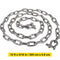 VEVOR Anchor Chain, 10 ft x 5/16 in 316 Stainless Steel Chain, 3/8" Anchor Chain Shackle, 7120lbs Anchor Lead Chain Breaking Load, 9460lbs Anchor Chain Shackle Breaking Load, Anchor Chain for Boats