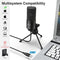 USB Microphone,Fifine Metal Condenser Recording Microphone For Laptop MAC Or Windows Cardioid Studio Recording Vocals, Voice Overs,Streaming Broadcast And YouTube Videos.(669B)