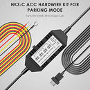 VIOFO HK3-C Acc Hardwire Kit, 13ft USB-C Hard Wire Kit for A139/A139Pro Dash Cam, Low Voltage Protection