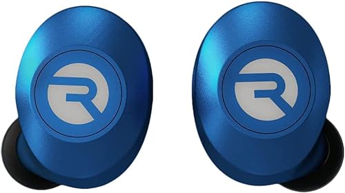 Raycon The Everyday Bluetooth Wireless Earbuds with Microphone- Stereo Sound in-Ear Bluetooth Headset True Wireless Earbuds 32 Hours Playtime (Matte Blue)