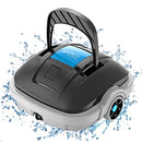 WYBOT Cordless Pool Vacuum, Robotic Pool Cleaner, with Updated Battery Up to 100Mins Runtime, Strong Suction, Automatic Vacuum for Above/In-ground Ground Flat Bottomed Pools Up to 80 Sq.m