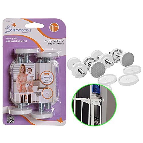 Dreambaby Security Gate Mounting Kit, White,