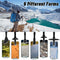 Trekking Poles, Beedove Hiking Poles Adjustable & Foldable Portable Walking Poles with 6 Different Pole Tips, Ultralight Aluminum Trekking Poles for Walking, Camping, Mountaining,Trekking
