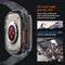 SPIGEN Rugged Armor Pro Case + Strap Band Designed for Apple Watch Ultra 2/1 49mm Adventure ready Resilient Soft Cover - Space Crystal
