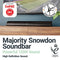 MAJORITY Snowdon II Sound bar for TV | 120 WATTS with 2.1 Channel Sound | Soundbar with Subwoofer Built-in and Remote Control | Multi-Connection
