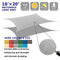 Shade&Beyond Sun Shade Sail Rectangle Canopy 20' x 16' Sail Shade Sun Shades for Patios Light Grey