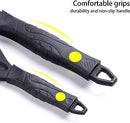 Zeguard Sharp-tec Adjustable Spanner Set, Wide Jaw Opening Adjustable Wrench, Plumbing Tools for Plumbers, 6"+8"+10"+12"