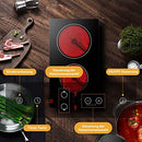 Gasland Chef CH30BF 30cm Built-in Ceramic Hob, 2 Zones Electric Cooktop Sensor Touch Controls Timer Child Lock, 3kW