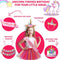 Value Smash Unicorn Party Supplies 24 guests for girls with Birthday Banner, Unicorn Cake Topper, Headband & Sash, Dinning & Dessert plates, Tablecloth, Cups, Forks & Spoons Set, 15 balloons