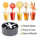 Blender Replacement Extractor Cross Blade FOR Nutribullet 900W 600W 900 (2pcs)