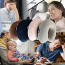 Memory Foam Travel Pillow, Comfortable Travel Neck Pillow U Shape, Support Neck and Head to Relieve Fatigue, Portable Neck Pillow Suitable for Planes, Trains, Self-Driving Cars