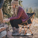 TREKOLOGY Sand Cover, Beach Mat and Ground Sheet - Prevent Portable Camping Chairs from Sinking in Soft Grounds, Sand or Grass - Anti-Sinking Solution Fits Most Compact Folding Camp Backpacking Chair