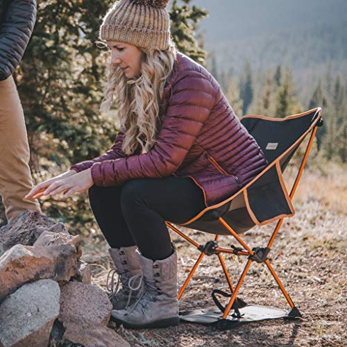 TREKOLOGY Sand Cover, Beach Mat and Ground Sheet - Prevent Portable Camping Chairs from Sinking in Soft Grounds, Sand or Grass - Anti-Sinking Solution Fits Most Compact Folding Camp Backpacking Chair
