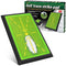 ENHUA GOLF Swing Mat,12 * 17 INCH Widen Divot Board Swing Path for Golf Training,Golf Indoor Practice Green
