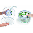 Zyliss Easy Spin Salad Spinner, Green, Large