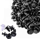 100PCS Car Bumper Retainer Clips, Car Plastic Rivets Fasteners Push Retainer Kit, Most Popular Size Car Push Rivet Kit - Bumper Car Clips Expansion Screws Replacement Kit