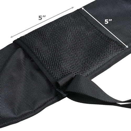 CM Cosmos Portable Carrying Bag Storage Bag Pouch for Walking Stick Trekking Hiking Poles, Black Color