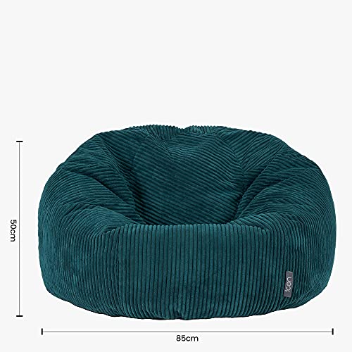 MAXYOYO Giant Bean Bag Chair, Stuffed Bean Bag Couch with Filler Large  Living Room Bean Bag Chair for Adults, Big Lazy Sofa Accent Chair with  Pocket Floor Chair for Gaming, Reading