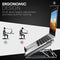 Zeptron Height Adjustable Laptop Cooling Pad / Cooling Stand / Cooler with Two Fans Compatible for HP, Dell, MacBook, Lenovo, Acer / 10 Inches, 13”,14 Inch,15.6 Inches All Laptops & Notebooks