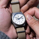 Boldr Venture Khaki Watch, Flat