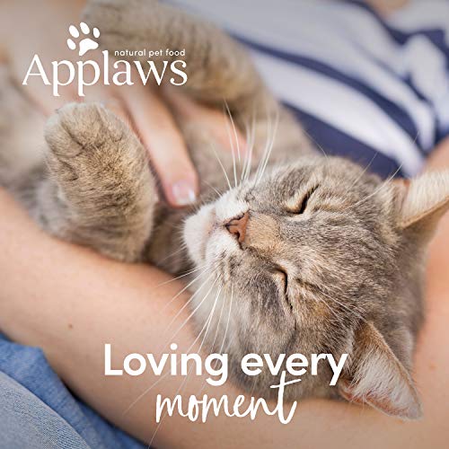 Applaws Whole Tuna Loin - Natural cat food treat, complementary pet food for adult cats, 30 g, pack of 18