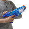 NERF Elite - Reflex Blue Disruptor Blaster - Rotating Drum - 6 Official Nerf Elite Darts - Slam Fire Action - Amazon Exclusive - Outdoor Games and Toys for Kids - Boys and Girls - F2697 - Ages 8+, Multicolour, One Size