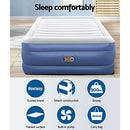 Bestway 61cm Air Mattress beds for Camping with Pump-Queen