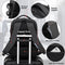 DUSLANG 17 Inch Laptop Backpack for Travel Water Resistant College Backpack for Men Laptop Bag with USB Charging Port, Black, 17Inch, Compact