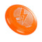 BOLT OneSevenFive Ultimate Frisbee Flying Disc! Loads of UV Colours Available! (UV Orange)