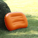 Kiliroo Camping Pillow, Inflatable Travel Pillow, Camp Pillow, Beach Pillow, Backpacking Pillow, Inflatable Pillow, Air Pillow, Camping Pillows (Orange)