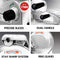 EuroChef Commercial Meat Slicer 10" Blade 320W Electric Multi-Purpose Stainless Steel Machine