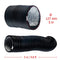 Ø 125mm / 3m Black Flexible Exhaust Hose with Aluminium Insulation - Ø 5'' / 10ft Air Conditioner Hose - Flexible Pipe