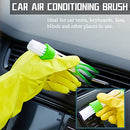 11 Pieces car Brush Set car Interior Cleaning, 5 Soft Quality Detail Brushes, 3 Wire Brushes, 2 air Conditioning Brushes and 1 Crevice Cleaning Brush for Cleaning The Interior Dashboard Engine