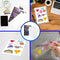 Avarrix Australia Self Adhesive Laminate Sheets for Stickers, Waterproof Label Stickers, Protection for Printable Vinyl Stickers, Glossy, Tear Resistant, Ultra Strong Bond, Pack of 20, A4 Size