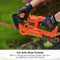 beyond by BLACK+DECKER 20V MAX Hedge Trimmer Kit, 18-Inch (LHT218D1AEV)