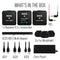 RØDE Wireless GO II Ultra-compact Dual-channel Wireless Microphone System with Built-in Microphones, On-board Recording and 200m Range for Filmmaking, Interviews and Content Creation
